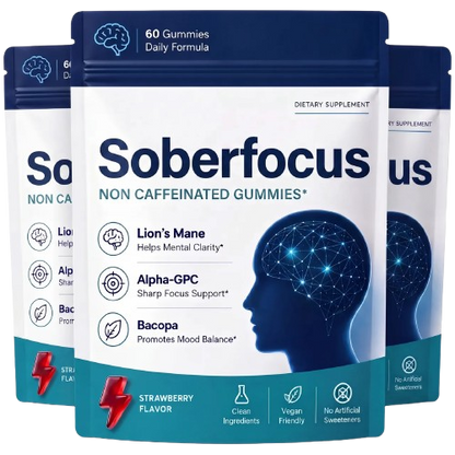 Soberfocus Non Caffeinated Gummies